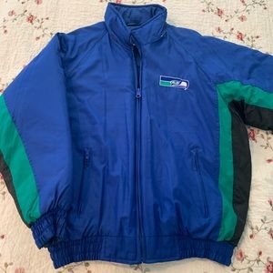 ***RARE**Vintage*Logo7 NFL Seattle Seahawks Jacket